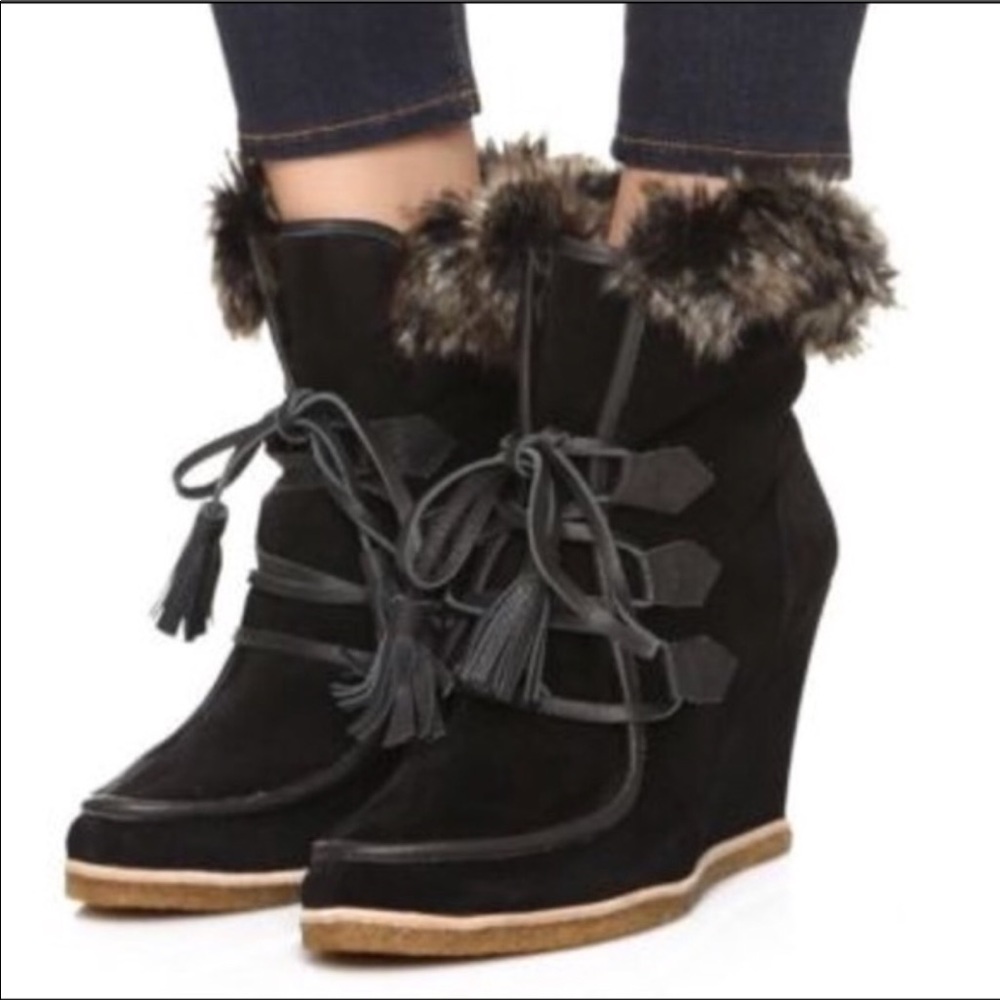 Splendid Targan Ankle Bootie Black